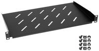 HMF Serverschrank 65499 Fachboden f&uuml;r Serverschrank, 19 Zoll,1 HE, 250 mm