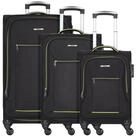 NOWI Trolleyset Sevilla, 4 Rollen, (3-teilig, 3 tlg), Polyester