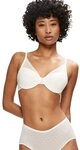 Triumph Halbschalen-BH Signature Sheer Monogramm-T&uuml;ll, gepolsterte Cups,