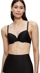 Triumph Balconette-BH Pure Micro nahezu unsichtbar, geformte Cups, Microfaser,