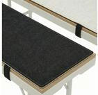 DuneDesign Bankauflage 2er Set 220 x 25 x 0,8 cm Filz Bierbankauflage...