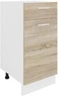 VCM Unterschrank Esilo U 1T1S 82x40x46cm (1-St) K&uuml;chenschrank, K&uuml;chenm&ouml;bel