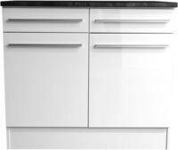 BASIC by Balculina Unterschrank Jazz 100er Unterschrank, K&uuml;schenschrank BxHxT