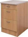 Flex-Well Unterschrank Nano (B x H x T) 60 x 85/86 x 60 cm, mit praktischen...