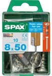 SPAX Holzbauschraube Spax Pfostenschrauben 8.0 x 50 mm TX 40 - 10 Stk.