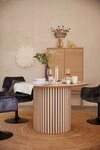 ACTONA GROUP Esstisch Linley Tisch, Wohnzimmertisch, S&auml;ulengestell, Rund,