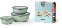 Mepal Aufbewahrungsbox Mepal Cirqula 2.35 l Mikrowellengeschir - Nordic sage