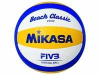 Mikasa Beachvolleyball Beach Classic VX30 blau|gelb|weiß