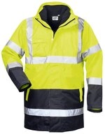 Safestyle Funktionsparka Warnschutzparka Parka Jacke Warnschutz wind- und