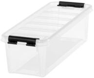 Orthex Aufbewahrungsbox Hobby Box 4 transparent, Mit Deckel, Stapelbar