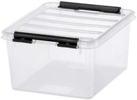 Orthex Aufbewahrungsbox Hobby Box 2 m. Deckel transparent, Mit Deckel, Stapelbar