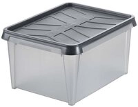 Orthex Aufbewahrungsbox SmartStore Aufbewahrungsbox 34 L mit Deckel 34 Liter 50...