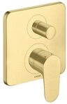 hansgrohe Wannenarmatur Axor Citterio M Wannenmischer mit Sicherungskombination