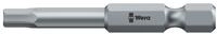 Wera Sechskant-Bit, Z&auml;hhart 1/4" DIN 3126 E6,3 Innensechskant 5 x 89 mm