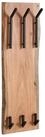 Wohnling Garderobenpaneel Wandgarderobe Holz Metall 100 cm Garderobe Flur...