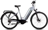 SAXONETTE E-Bike Cityrad Deluxe Sport TRAPEZ, 9 Gang Shimano Alivio Schaltwerk,