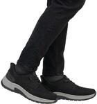 Slip-On Sneaker RIEKER "Ready2GO", Herren, Gr. 40, schwarz, Nubukleder, Textil,