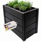 NYVI Hochbeet Hochbeet NYVIGreen 82x44x61cm 196 Liter - Blumenbeet aus...