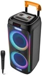 Denver TSP-456 Portable-Lautsprecher Stereo (2 Lautsprecher) (Bluetooth, 600 W,
