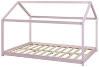 en.casa Hausbett, &raquo;Cerro&laquo; Kinderbett 120x200cm Rosa