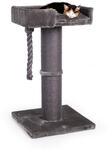 Canadian Cat Company Kratzbaum Watson, Kratzturm mit 18 cm dicker Sisals&auml;ule, grau,