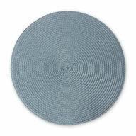 Continenta Platzset Rund &Oslash; 38 cm Graublau