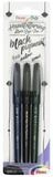 PENTEL Pinselstift Pentel Kalligrafiestifte Brush Sign Pen schwarz 3 St&uuml;ck