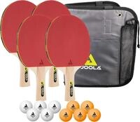 Joola Tischtennisschl&auml;ger Tischtennis Family Set, Tischtennis Schl&auml;ger Set