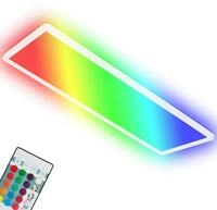 Briloner Leuchten LED Panel 7404016 SLIM, LED fest integriert, Farbwechsler,