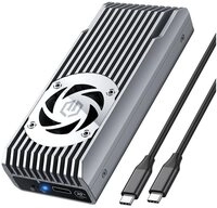 GRAUGEAR Festplatten-Geh&auml;use G-M206-20G-F, USB 3.2 Gen2x2, f&uuml;r M.2 PCIe Gen4 NVMe