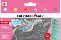 Eberhard Faber Malkreide Eberhard Faber Stra&szlig;enmalkreide Einhorn 6er Kartonetui