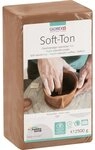 Glorex Bastelnaturmaterial Glorex Soft-Ton terracotta, 2500 g