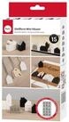 Rayher Modellierwerkzeug Mini H&auml;user, L 26 B x 14,5 x H 2 cm, F&uuml;llmenge 115...
