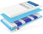 Taschenfederkernmatratze K&Ouml;LN, mit 7 ergonomische Liegezonen im Federkern,...