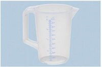 h&uuml;nersdorff Messbecher H&uuml;nersdorff 936000 Messbecher 1000 ml Polypropolene...