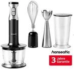 Hanseatic Stabmixer HHBL1000SD 97294244 Schneebesen Aufsatz +...