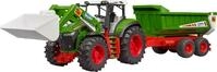 Bruder&reg; Spielzeug-Traktor Roadmax Traktor mit Frontlader und Kippanh&auml;nger (03452),