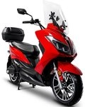 Rolektro E-Motorroller Maximus MX2-45, 2 Akkus, 3000 W, 45 km/h, bis zu 168 km
