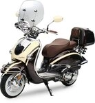 Burnout Motorroller EasyCruiser Artemis Braun Beige, 50 ccm, 45 km/h, Euro 5,...