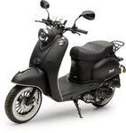 Burnout Motorroller MiniMe 2.0 Mattschwarz, 50 ccm, 25 km/h, Euro 5,