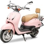 Burnout Motorroller EasyCruiser Eco Rosa, 50 ccm, 45 km/h, Euro 5, Unverwechselbares