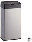relaxdays Kosmetikeimer Edelstahl, 6 Liter schwarz|silberfarben