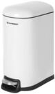 SONGMICS Kosmetikeimer 10 L, M&uuml;lleimer Bad, schmal f&uuml;r kleine R&auml;ume, Softclose,