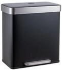 SVITA M&uuml;lleimer LT2X30, 60l, Tretpedal, Soft-Close-Funktion, herausnehmbarer