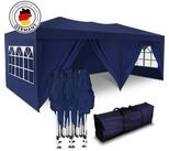 Kronenburg Partyzelt 3x6m wasserdicht - Gartenpavillon, Faltpavillon stabil,