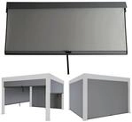 MCW Pavillonseitenteil MCW-L46-S-3x4, 369x205 cm, Stufenlos regulierbar