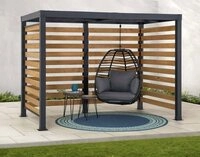 Sunjoy Terrassendach Sunjoy Pergola Marao, BxT: 313x191 cm, in Pulverbeschichtet