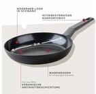 FACKELMANN Bratpfanne 28cm Statement &ndash; Keramik-Antihaft, Aluminium, Wabenboden,