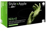 AMPri Nitril-Handschuhe Style Apple - Nitril-Untersuchungshandschuh (100-St)...