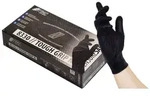Nitras Einweghandschuhe 8330 Einmalhandschuh Nitril Touch Grip schwarz (Box je...